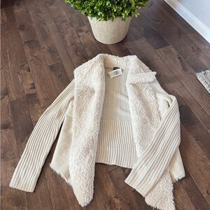 Torrid Ivory Textured Women's Cardigan